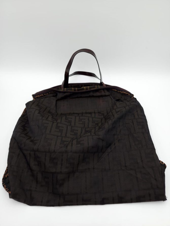 Fendi Zucchino Mamma Baguette Tote Bag - Image 16