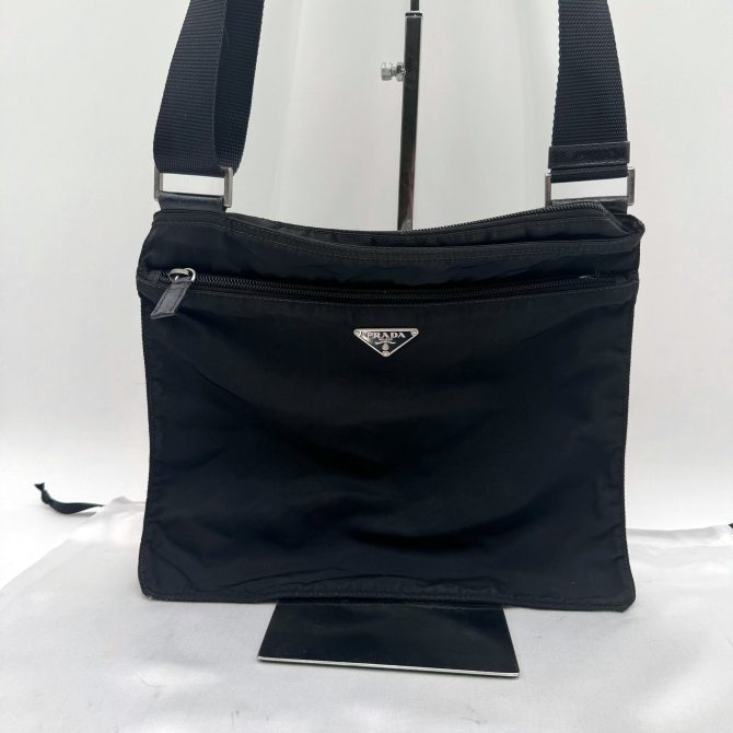 Prada Tessuto Nylon Shoulder Crossbody Bag - Image 4