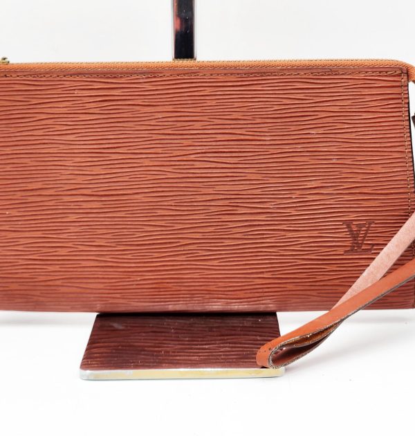 Louis Vuitton Epi Pochette Accessories Clutch Bag