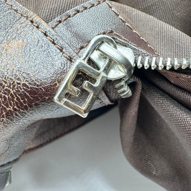 Fendi Mamma Zucchino Zucca Baguette Shoulder Bag - Image 15