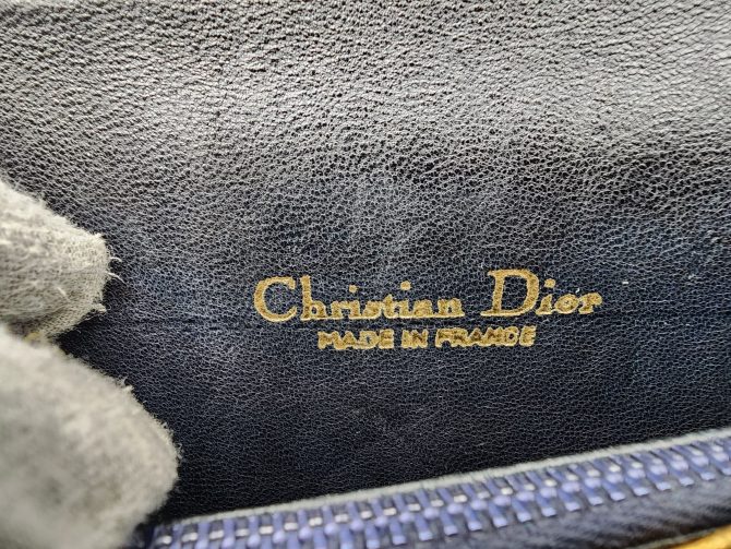 Christian Dior Diorever Rare Vintage Ostrich Top Handle Handbag - Image 17