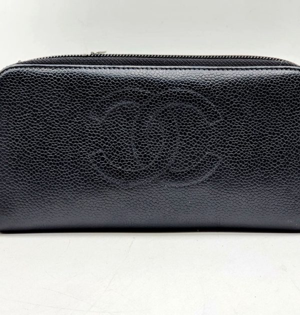 Chanel Caviar Long Wallet