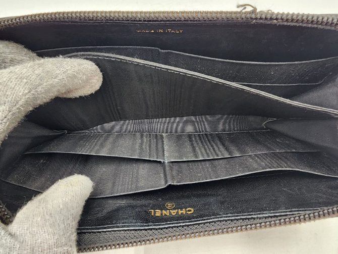 Chanel Caviar Long Wallet - Image 11