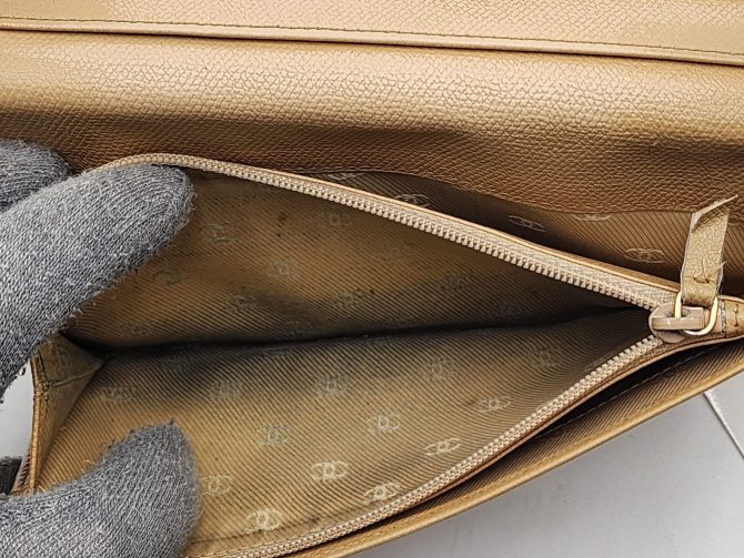 Chanel Beige Long Wallet - Image 21