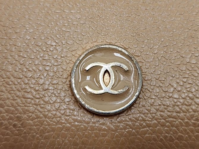 Chanel Beige Long Wallet - Image 8
