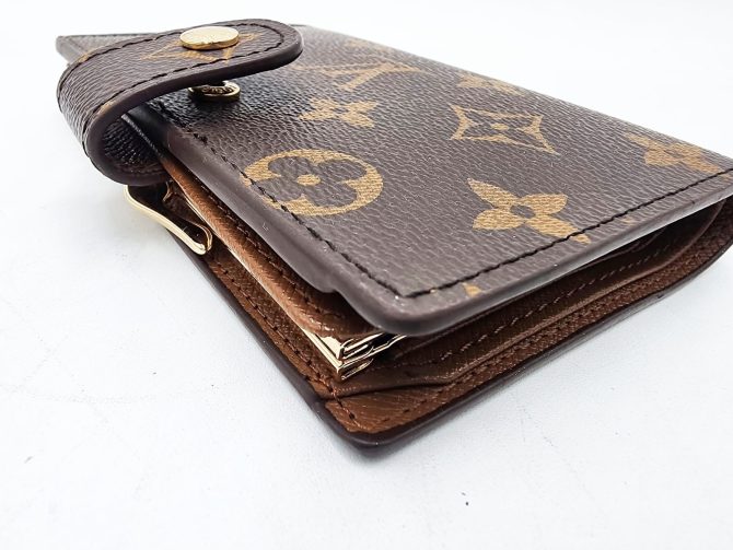 Louis Vuitton Monogram Wallet with Coin Compartment - Image 10