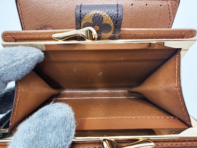 Louis Vuitton Monogram Wallet with Coin Compartment - Image 13