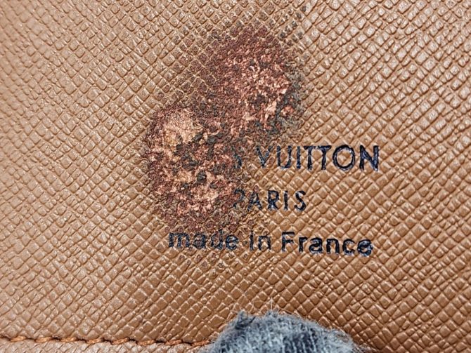 Louis Vuitton Monogram Wallet with Coin Compartment - Image 2
