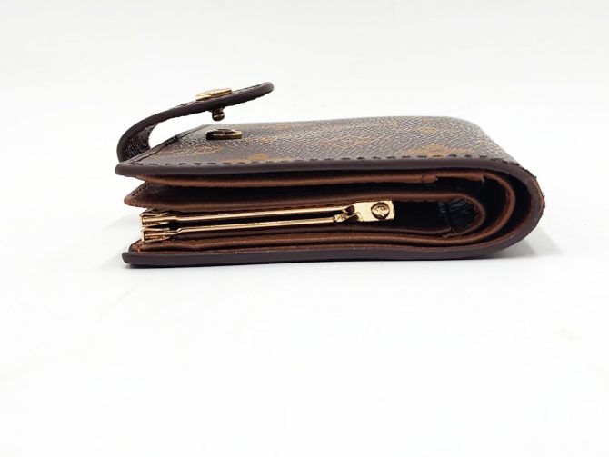 Louis Vuitton Monogram Wallet with Coin Compartment - Image 7